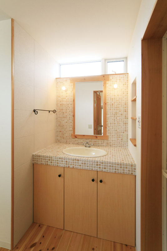 プリントモザイク NM-105(A邸 設計:あうる建築工房)